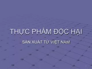 th c ph m c h i