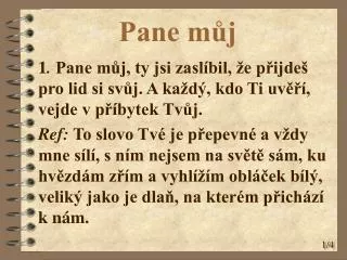 pane m j