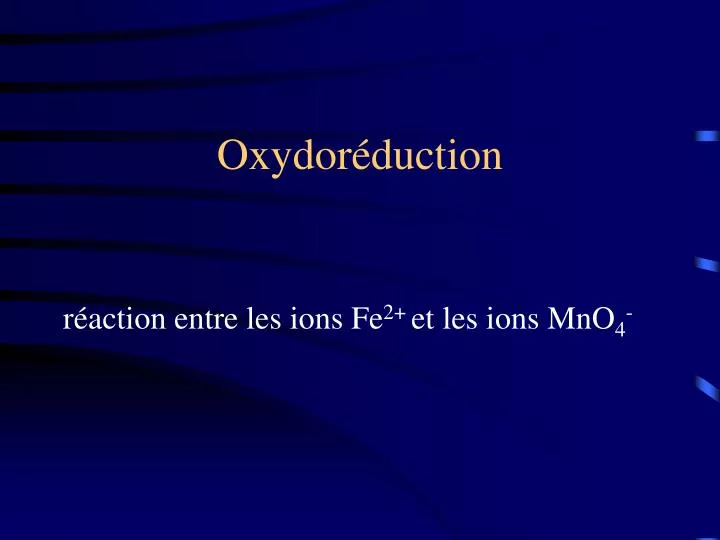 oxydor duction