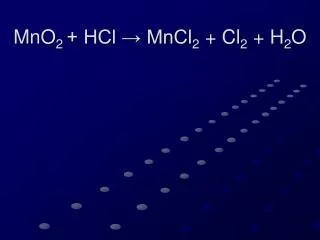 mno 2 hcl mncl 2 cl 2 h 2 o