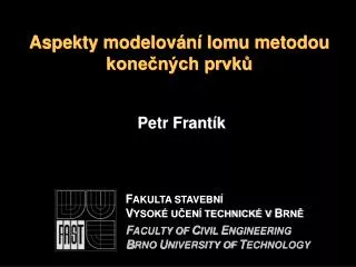 petr frant k