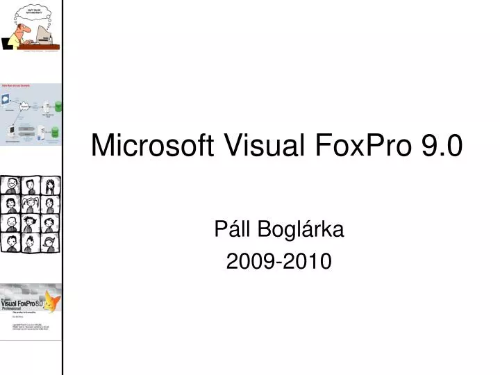 microsoft visual foxpro 9 0