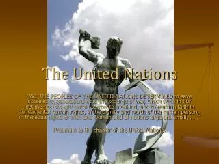 The United Nations