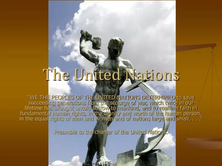 the united nations