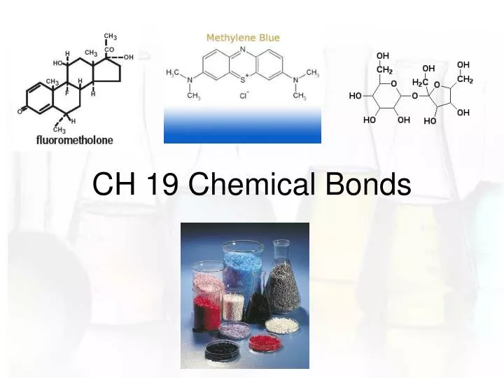 ch 19 chemical bonds