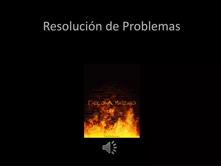 resoluci n de problemas