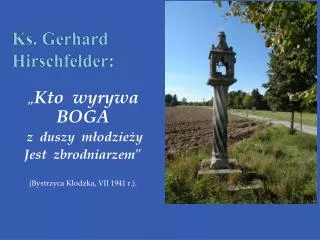 ks gerhard hirschfelder