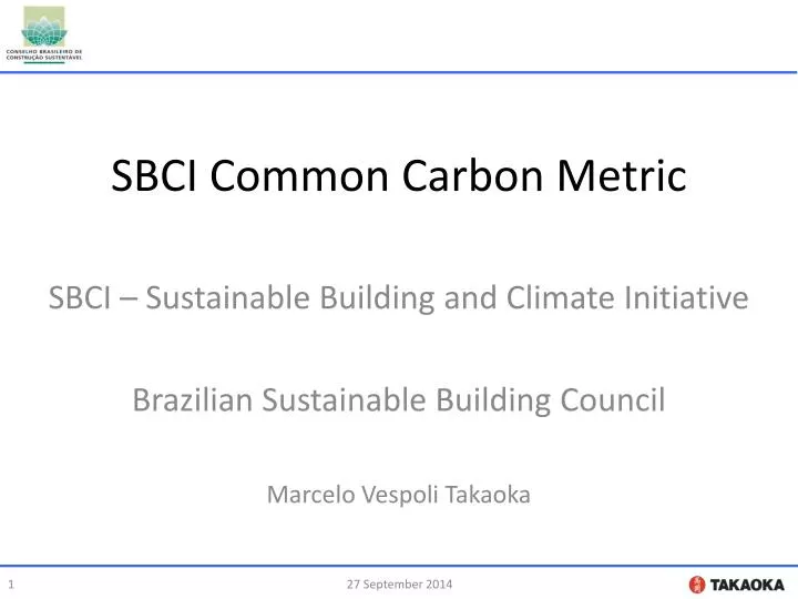 sbci common carbon metric