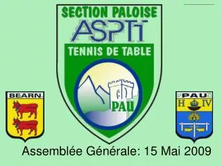 assembl e g n rale 15 mai 2009