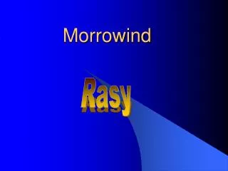 morrowind