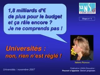 1 8 milliards d de plus pour le budget et a r le encore je ne comprends pas