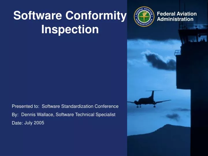 software conformity inspection