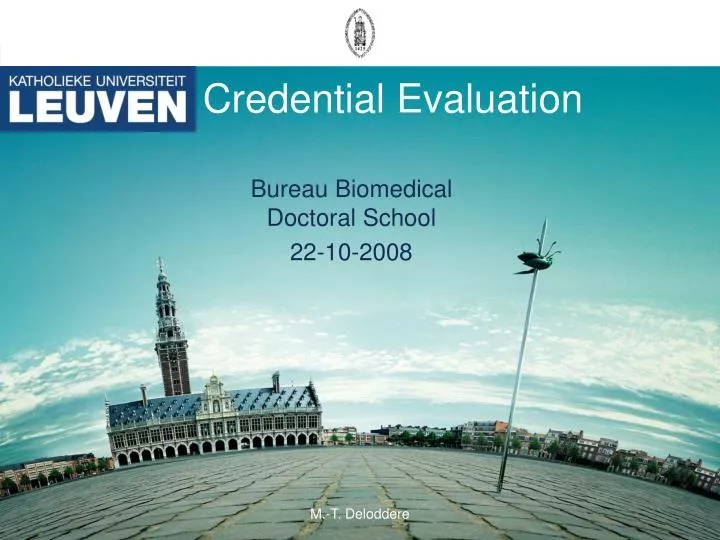 credential evaluation