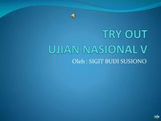 try out ujian nasional v
