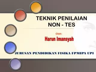 teknik penilaian non tes