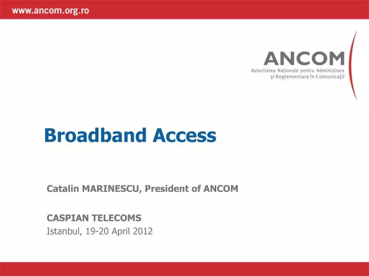 broadband access