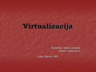 virtualizacija