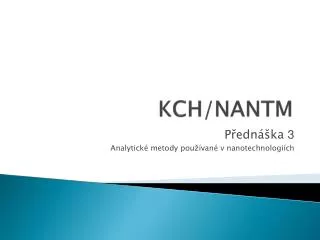 kch nantm