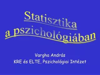 vargha andr s kre s elte pszichol giai int zet