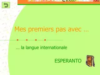 mes premiers pas avec