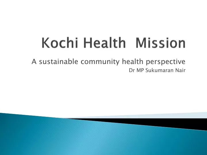 kochi health mission