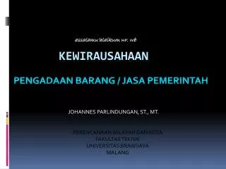 kewirausahaan
