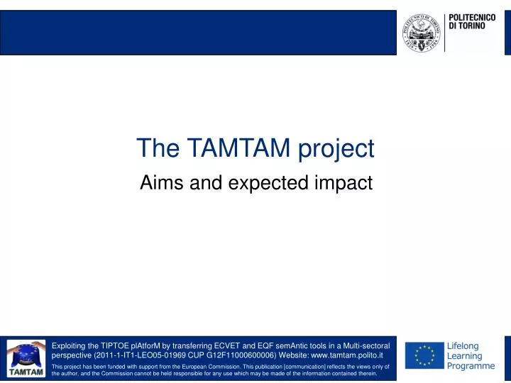 the tamtam project