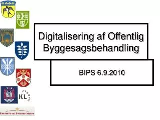 digitalisering af offentlig byggesagsbehandling