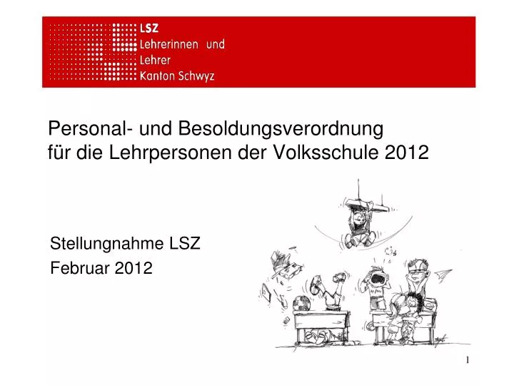 personal und besoldungsverordnung f r die lehrpersonen der volksschule 2012