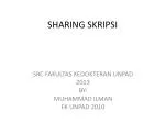 SHARING SKRIPSI - slide 1
