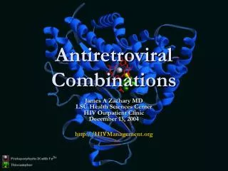 Antiretroviral Combinations