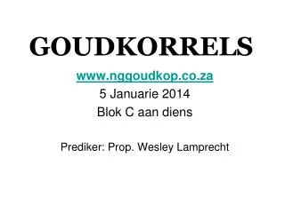 goudkorrels