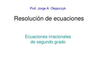 resoluci n de ecuaciones
