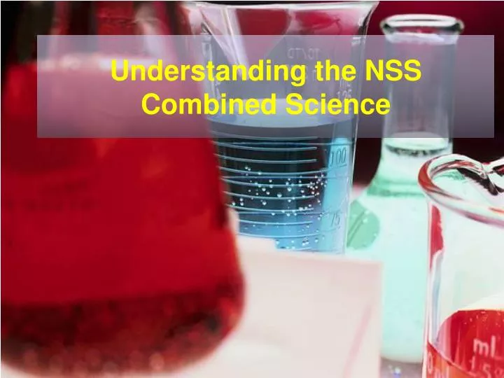 understanding the nss combined science
