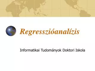 informatikai tudom nyok doktori iskola