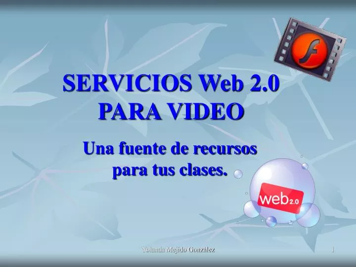 servicios web 2 0 para video