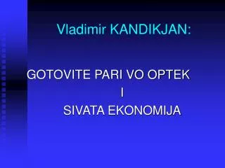vladimir kandikjan