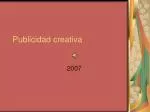 Publicidad creativa