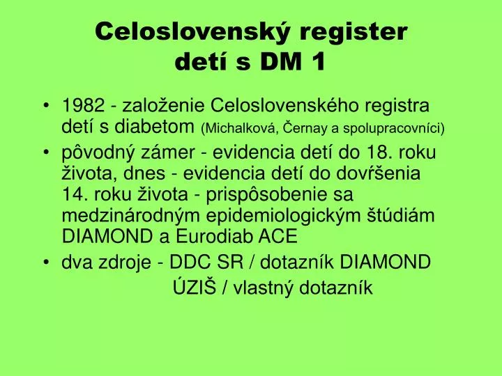 celoslovensk register det s dm 1