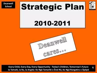 Strategic Plan 2010-2011