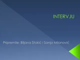 intervju