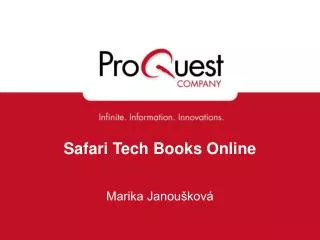 Safari Tech Books Online