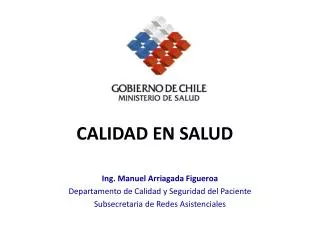 calidad en salud
