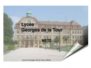 lyc e georges de la tour
