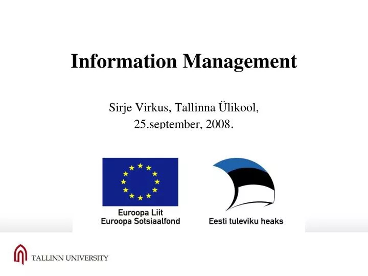 information management