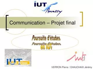 communication projet final