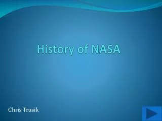 History of NASA