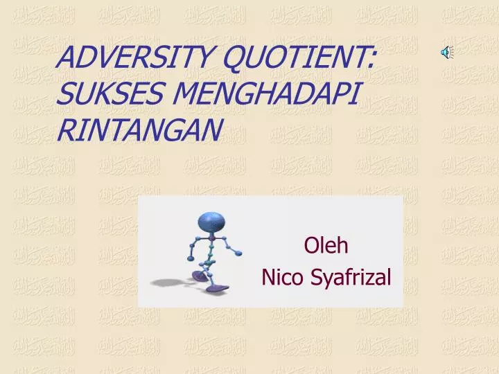 adversity quotient sukses menghadapi rintangan