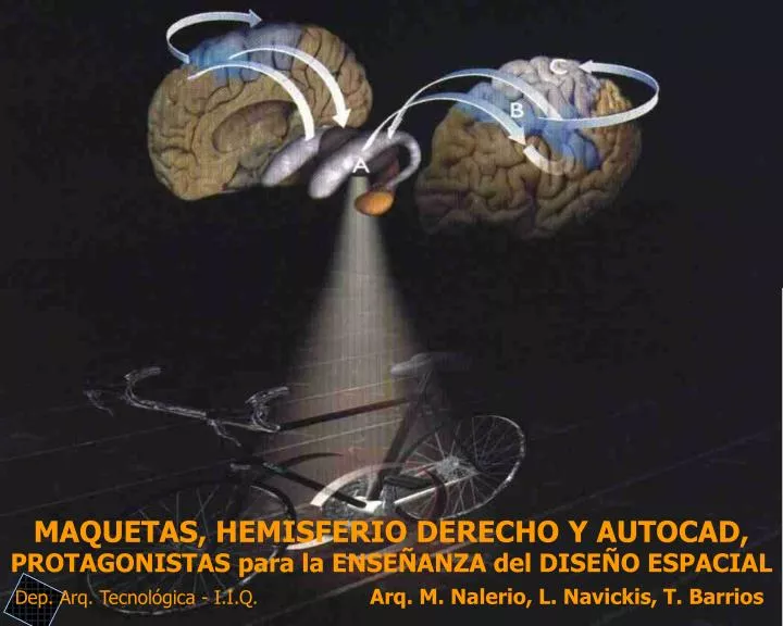 maquetas hemisferio derecho y autocad protagonistas para la ense anza del dise o espacial