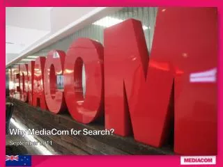 Why MediaCom for Search?